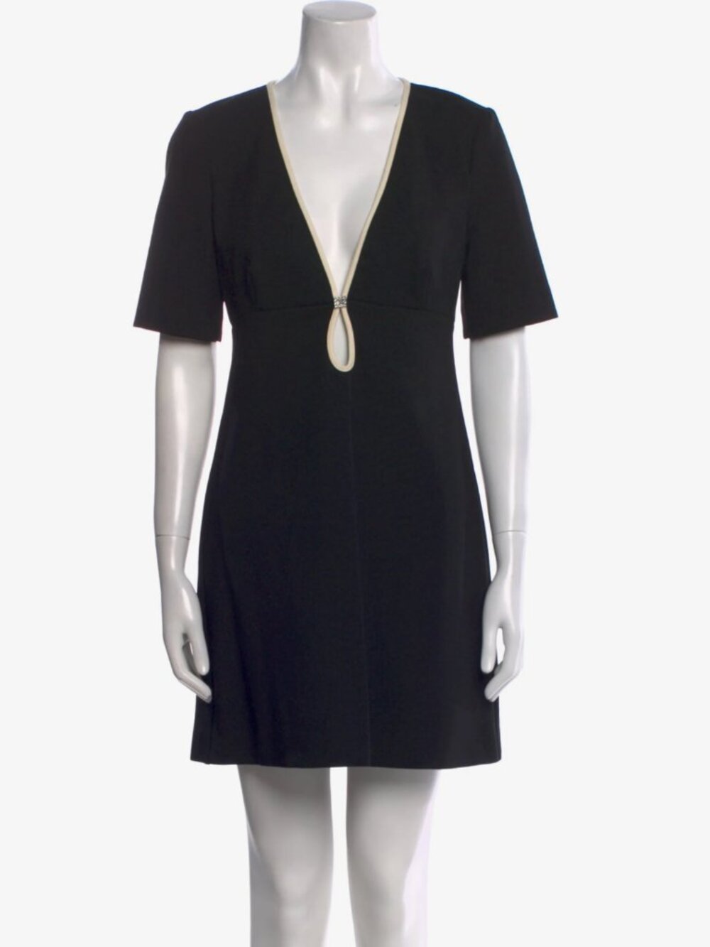 This Gucci V-neck Dress plunging neckline New With Tags